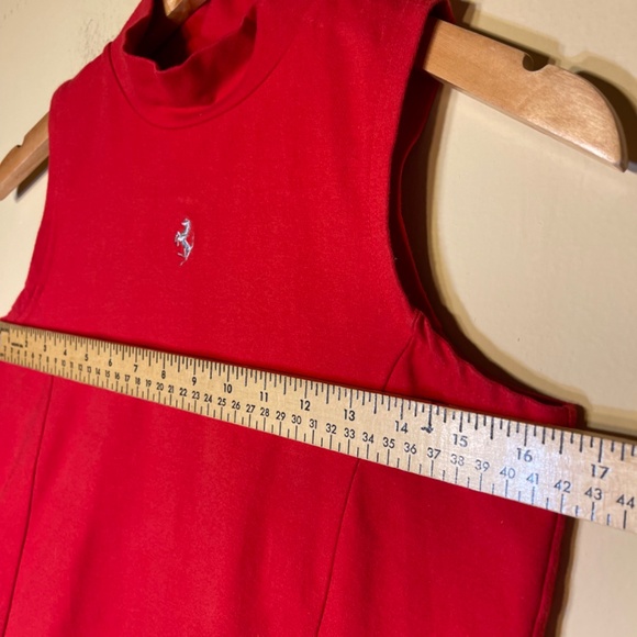 Rare Ferrari Red Sleeveless Top - Picture 7 of 9